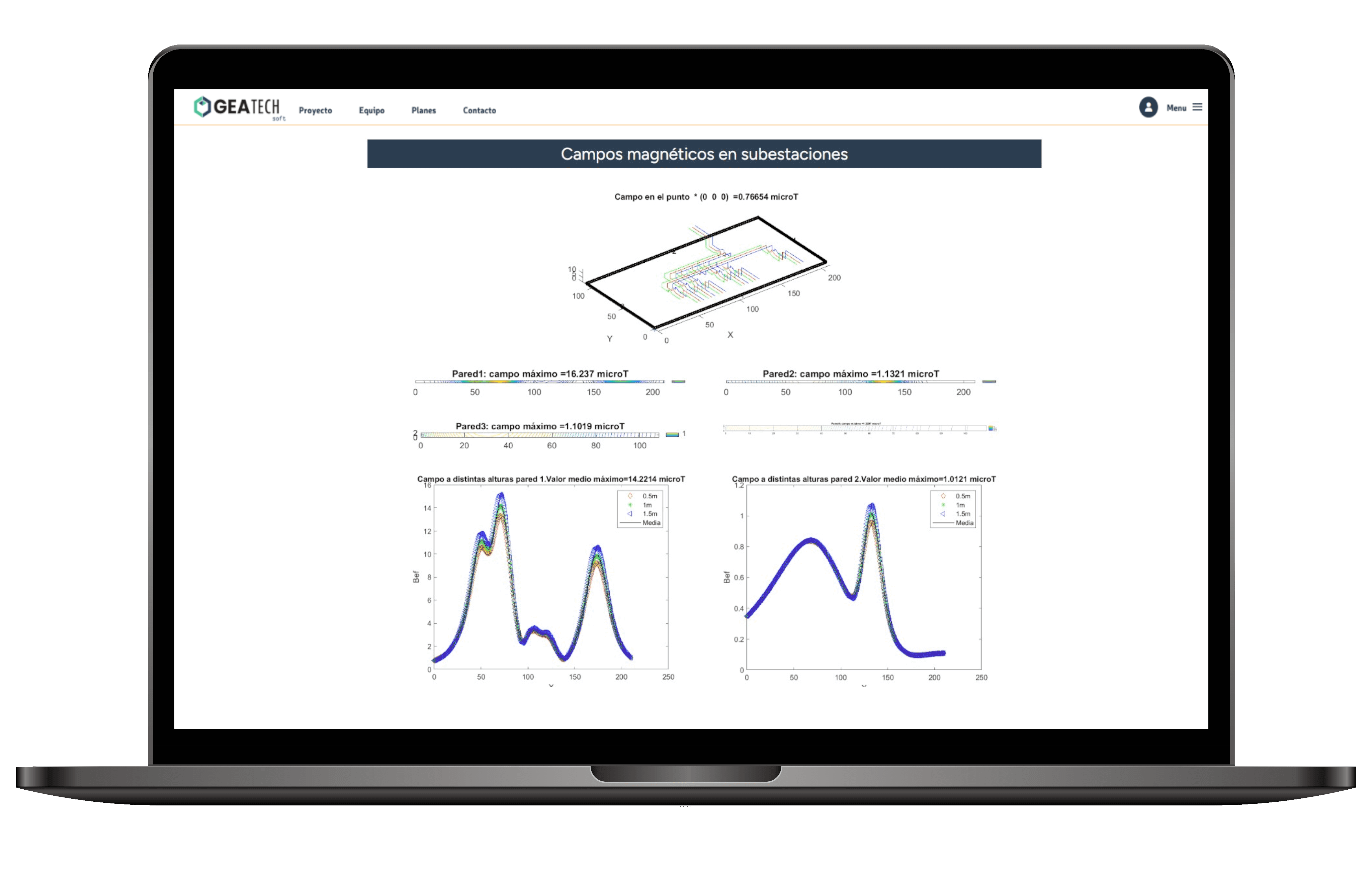 Imagen del modulo Campos magnéticos en subestaciones