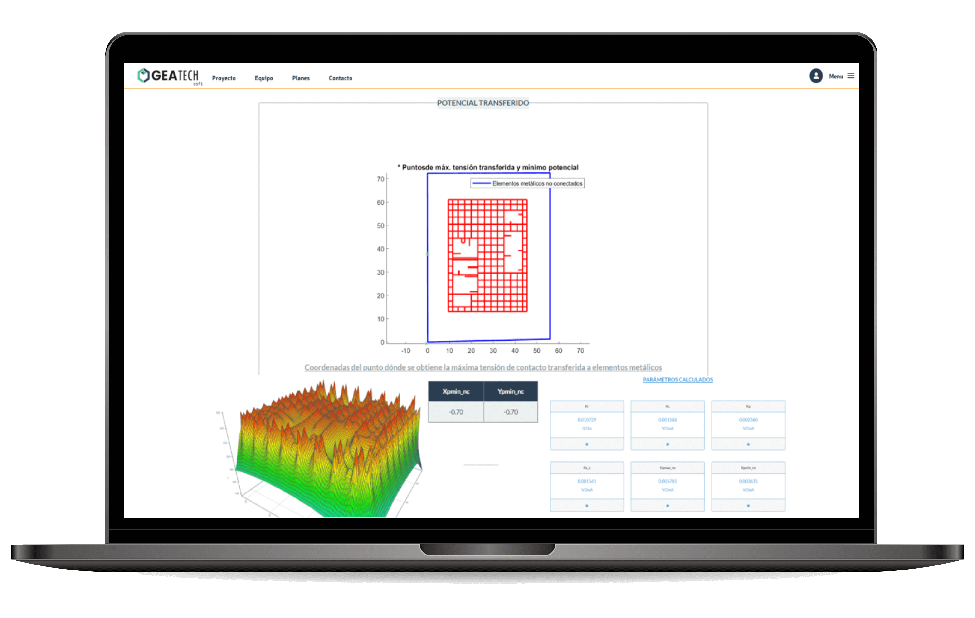 Imagen del modulo Subestaciones